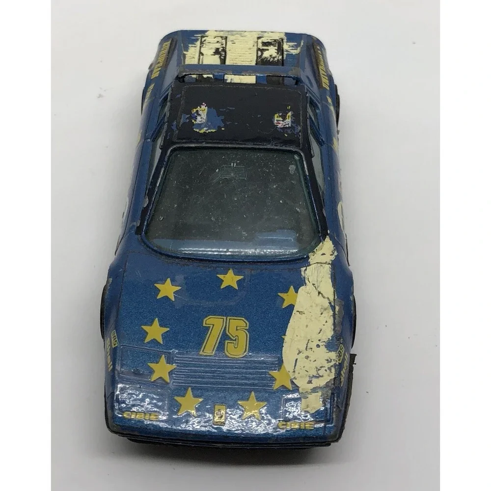 Bburago Ferrari 512 BB University Boxer 1:43 Made‎ In Italy 1983 Blue Sponsor